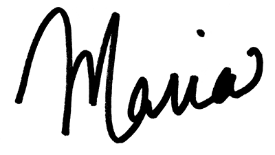 Maria Perrin's signature
